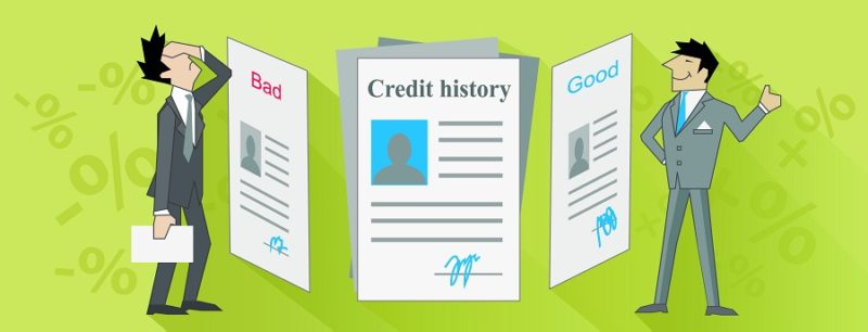 Credit history bad and good