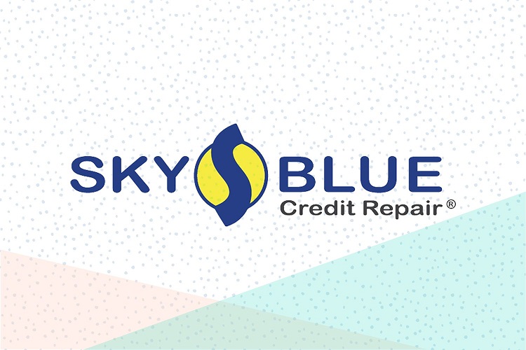 sky blue credit logo